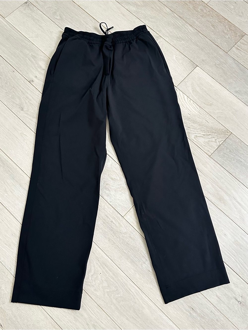 lululemon athletica Black wide leg Pants